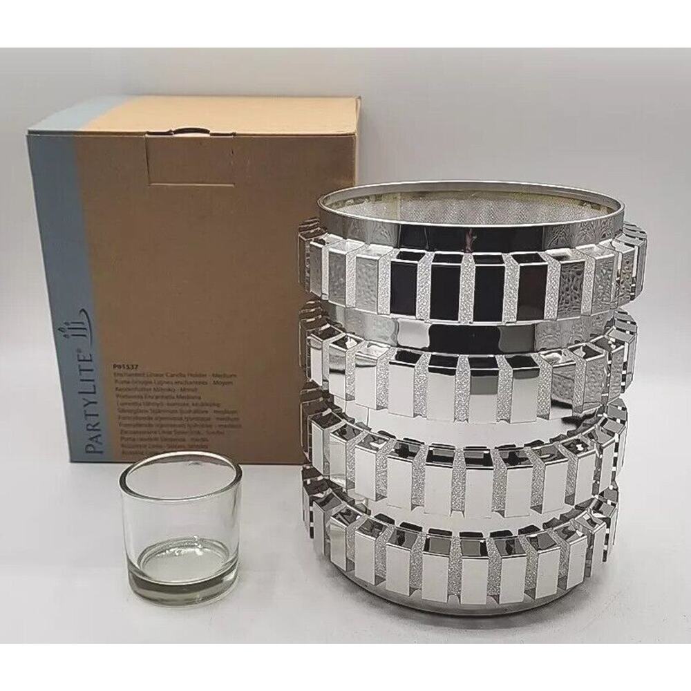 PartyLite Enchanted Linear Candle holder medium P4H/P91537